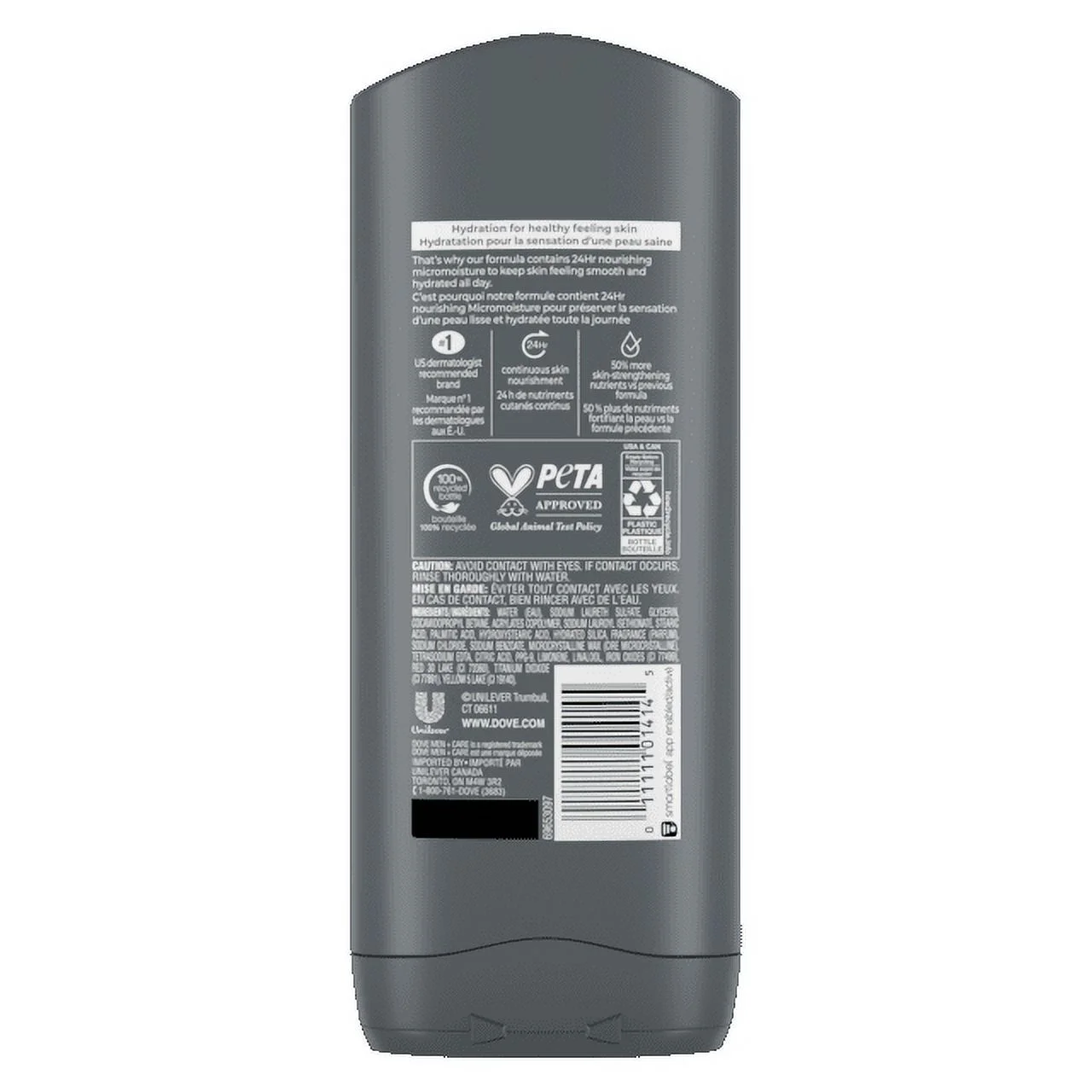 Dove - Men + Care Body + Face Wash, Exfoliating Deep Clean_3