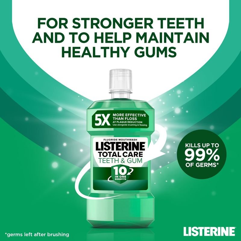 Listerine - Mouthwash, Total Care Gum Protect Fresh Mint_2