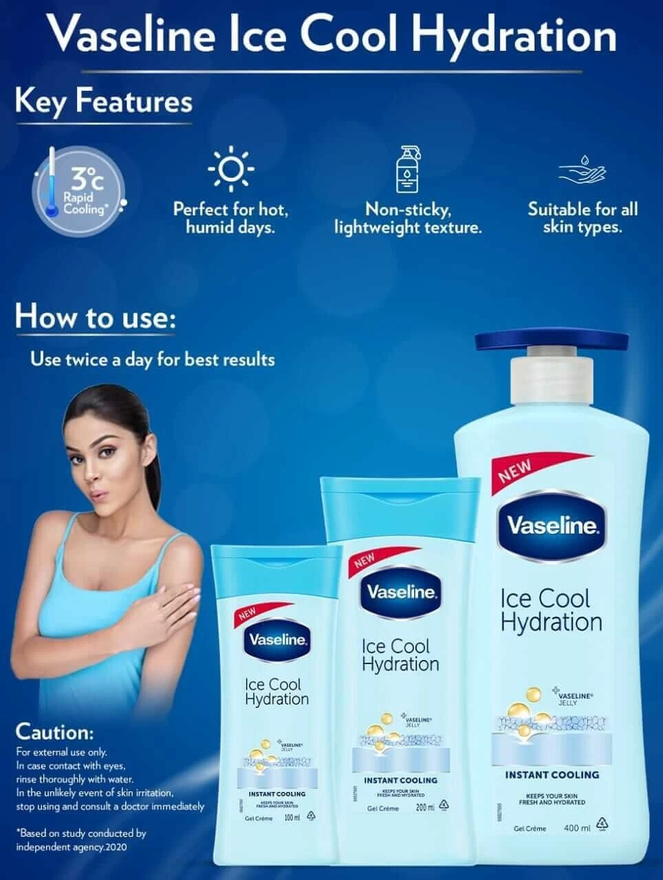 Vaseline - Gel Creme, Ice Cool Hydration_4